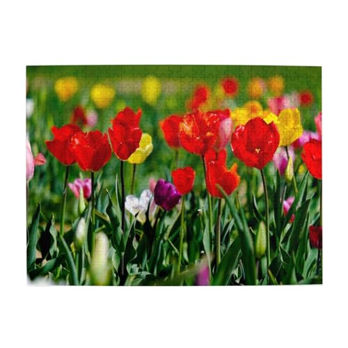 500 Teile, Puzzles für Erwachsene, anspruchsvolle Puzzles, Puzzlespiel für das Ganze,Tulpen 500 Teile, Puzzles für Erwachsene, anspruchsvolle Puzzles, Puzzlespiel für das Ganze,Tulpen von LfearTesa