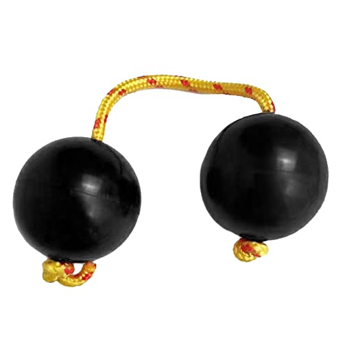 Aslatua afrikanischer Shaker Rassel Doppelkürbiss polyrhythmisches Einzelhandperkussionsinstrument rhythmisch für Kinder und Erwachsene von LfrXtra