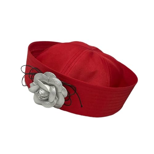 LfrXtra 3D Rose Kapitän Hut Kostüm für Damen Teenager für Matrosen Party Wear Mädchen Kostüm Cosplay LfrXtra 3D Rose Kapitän Hut Kostüm für Damen Teenager für Matrosen Party Wear Mädchen Kostüm Cosplay von LfrXtra