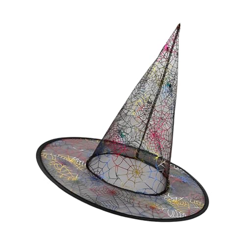 LfrXtra 5pcs Witchhut 33cm Hochspitze Zauberer Halloween Cosplay Kostümzubehör Für Frauen Männer Kid Halloween LfrXtra 5pcs Witchhut 33cm Hochspitze Zauberer Halloween Cosplay Kostümzubehör Für Frauen Männer Kid Halloween von LfrXtra