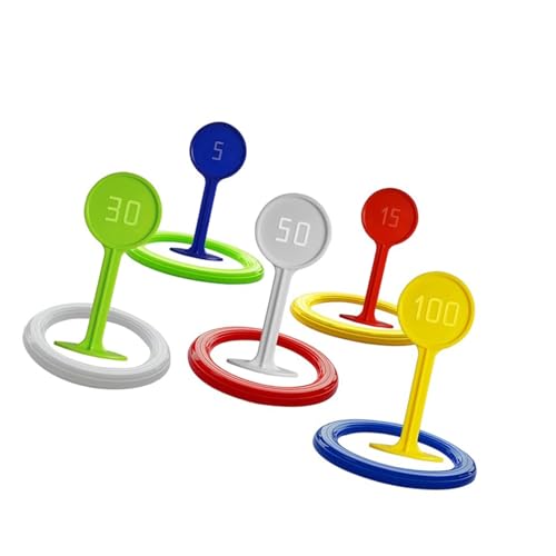 LfrXtra Farblernen Wurfspiel Set Kunststoff Entwickelt Koordinationsfähigkeiten Für Spielen Freien Freien LfrXtra Farblernen Wurfspiel Set Kunststoff Entwickelt Koordinationsfähigkeiten Für Spielen Freien Freien von LfrXtra