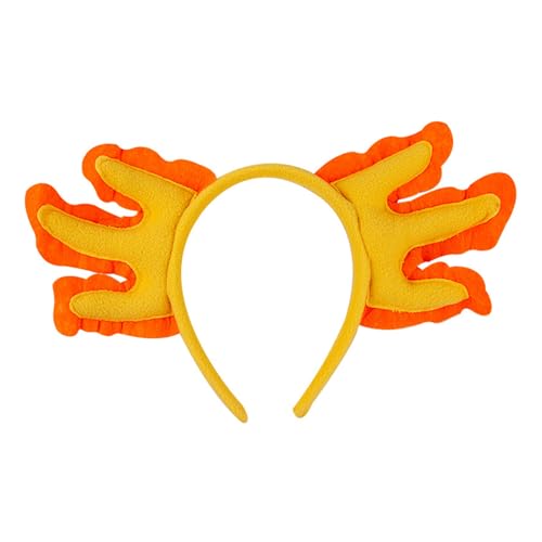 LfrXtra Halloween Salamanders Hairhoop Plüsch Haarband Musik Festival Versammlung Kopfbedeckung Lovely Animal Ear Stirnband für den täglichen Gebrauch von LfrXtra