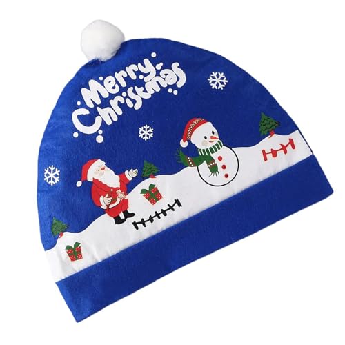 LfrXtra Mehrzweckcharme Weihnachtsmütze Mit Robustem Stoff Komfortable Warme Stoffmodebrückgang Zur Weihnachtsfeier von LfrXtra