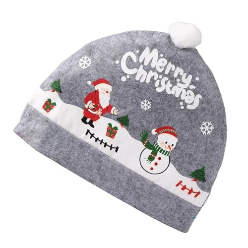 LfrXtra Mehrzweckcharme Weihnachtsmütze Mit Robustem Stoff Komfortable Warme Stoffmodebrückgang Zur Weihnachtsfeier von LfrXtra