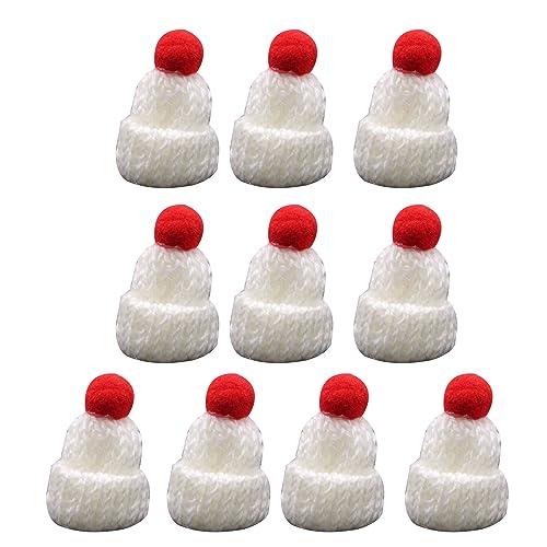 LfrXtra Mütze, 10 Stück, Strickmützen für Geschenke, Haushaltsdekoration für Kinder, Mädchen, Jungen LfrXtra Mütze, 10 Stück, Strickmützen für Geschenke, Haushaltsdekoration für Kinder, Mädchen, Jungen von LfrXtra