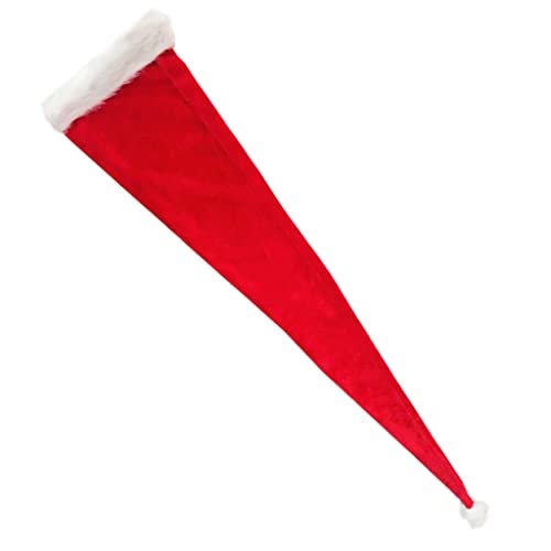 LfrXtra Neuheit Lang Weihnachten Weihnachtsmütze Neuheit Plüschhut Langschwanz Weihnachten Weihnachtsmütze Erwachsener/Kind Für Casual Birthday Festival LfrXtra Neuheit Lang Weihnachten Weihnachtsmütze Neuheit Plüschhut Langschwanz Weihnachten Weihnachtsmütze Erwachsener/Kind Für Casual Birthday Festival von LfrXtra