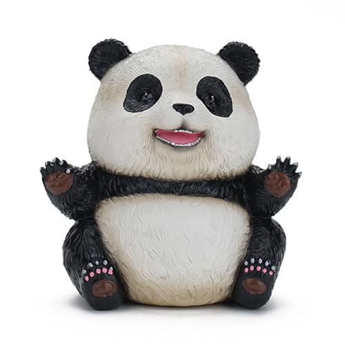 LfrXtra Panda Statue Desk Decors Display Model Chinese Panda Figur Room Display Model Panda Panda Modell Für Kinder von LfrXtra