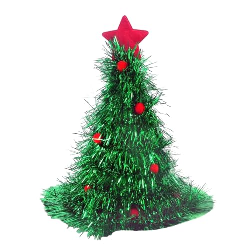 LfrXtra Weihnachtshut Für Urlaubsveranstaltung Glitzer Santa Hat Kostüm Party Für Erwachsene Kinderpunkthut Partyprop Festival von LfrXtra