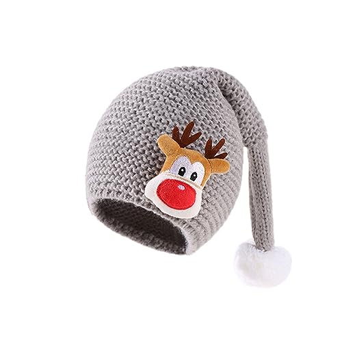 LfrXtra Weihnachtsmütze, Strickmütze für Babys, für Kinder, Festival, Urlaub, Outfit für Jungen und Mädchen, Alter 1–4 Jahre LfrXtra Weihnachtsmütze, Strickmütze für Babys, für Kinder, Festival, Urlaub, Outfit für Jungen und Mädchen, Alter 1–4 Jahre von LfrXtra