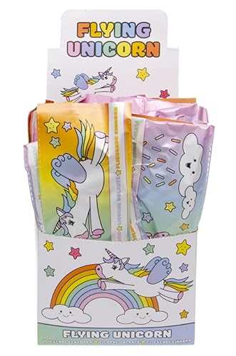 24 x Einhorn Styroporflieger Styroporflugzeug Styropor Flieger Wurfgleiter Unicorn Kinder Outdoor Kindergeburtstag Tombola Giveaway Mitgebsel Schultütenfüllung von Lg Import