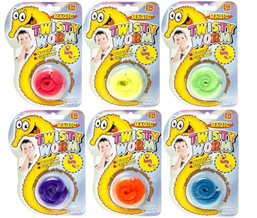 Lg Import 12 x Magic Twisty Worm magischer Wurm Zauberwurm Zaubern Bunt Fuzzy Wiggly Kindergeburtstag Giveaway Lg Import 12 x Magic Twisty Worm magischer Wurm Zauberwurm Zaubern Bunt Fuzzy Wiggly Kindergeburtstag Giveaway von Lg Import