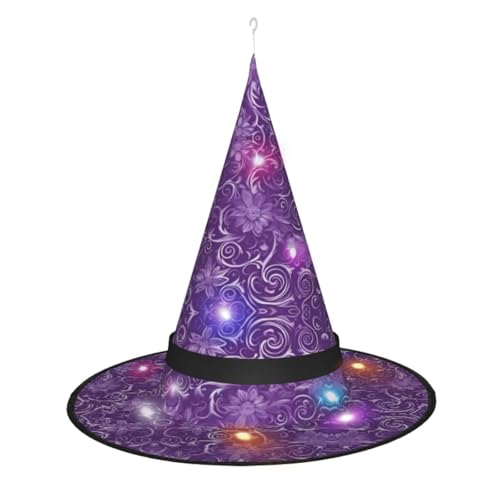 Lghdfyo Halloween-Hexenhüte für Erwachsene, hängende dekorative Hüte, faltbare Hexenhüte, Rollenspiele, Kleidung, Zubehör, Hüte Lghdfyo Halloween-Hexenhüte für Erwachsene, hängende dekorative Hüte, faltbare Hexenhüte, Rollenspiele, Kleidung, Zubehör, Hüte von Lghdfyo