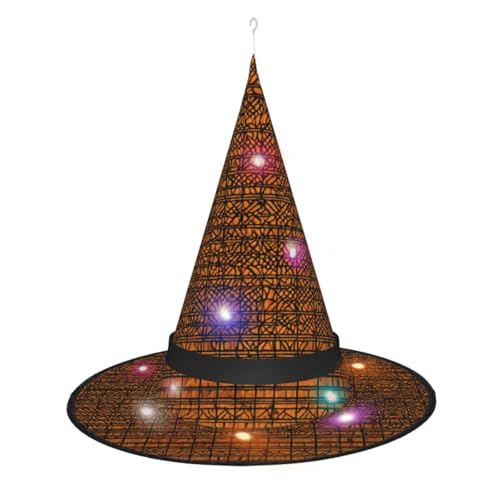 Lghdfyo Halloween-Hexenhüte für Erwachsene, hängende dekorative Hüte, faltbare Hexenhüte, Rollenspiele, Kleidung, Zubehör, Hüte Lghdfyo Halloween-Hexenhüte für Erwachsene, hängende dekorative Hüte, faltbare Hexenhüte, Rollenspiele, Kleidung, Zubehör, Hüte von Lghdfyo