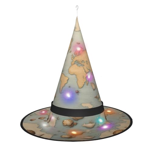 Lghdfyo Halloween-Hexenhüte für Erwachsene, hängende dekorative Hüte, faltbare Hexenhüte, Rollenspiele, Kleidung, Zubehör, Hüte Lghdfyo Halloween-Hexenhüte für Erwachsene, hängende dekorative Hüte, faltbare Hexenhüte, Rollenspiele, Kleidung, Zubehör, Hüte von Lghdfyo
