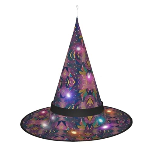 Lghdfyo Halloween-Hexenhüte für Erwachsene, hängende dekorative Hüte, faltbare Hexenhüte, Rollenspiele, Kleidung, Zubehör, Hüte Lghdfyo Halloween-Hexenhüte für Erwachsene, hängende dekorative Hüte, faltbare Hexenhüte, Rollenspiele, Kleidung, Zubehör, Hüte von Lghdfyo