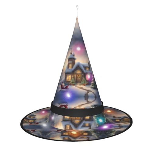 Lghdfyo Halloween-Hexenhüte für Erwachsene, hängende dekorative Hüte, faltbare Hexenhüte, Rollenspiele, Kleidung, Zubehör, Hüte Lghdfyo Halloween-Hexenhüte für Erwachsene, hängende dekorative Hüte, faltbare Hexenhüte, Rollenspiele, Kleidung, Zubehör, Hüte von Lghdfyo