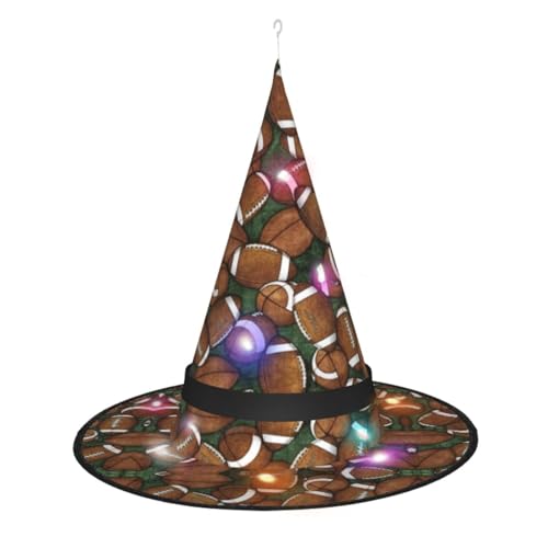 Lghdfyo Halloween-Hexenhüte für Erwachsene, hängende dekorative Hüte, faltbare Hexenhüte, Rollenspiele, Kleidung, Zubehör, Hüte von Lghdfyo