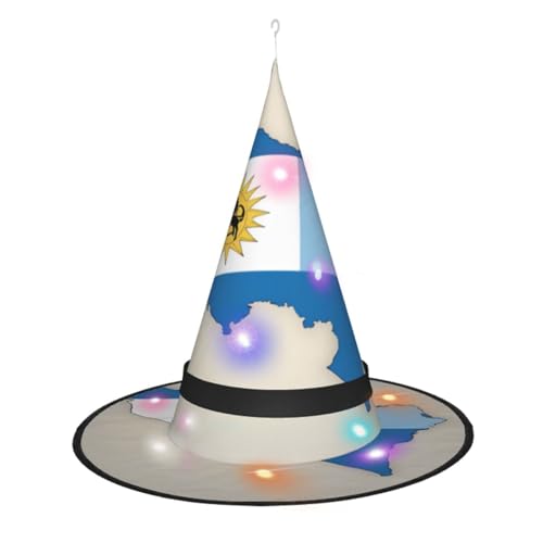 Lghdfyo Halloween-Hexenhüte für Erwachsene, hängende dekorative Hüte, faltbare Hexenhüte, Rollenspiele, Kleidung, Zubehör, Hüte von Lghdfyo