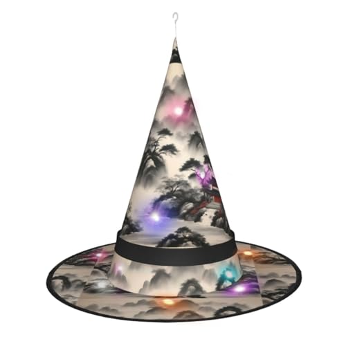 Lghdfyo Halloween-Hexenhüte für Erwachsene, hängende dekorative Hüte, faltbare Hexenhüte, Rollenspiele, Kleidung, Zubehör, Hüte Lghdfyo Halloween-Hexenhüte für Erwachsene, hängende dekorative Hüte, faltbare Hexenhüte, Rollenspiele, Kleidung, Zubehör, Hüte von Lghdfyo