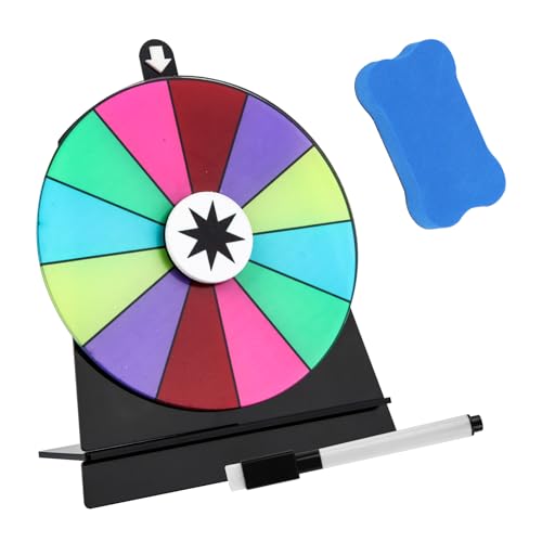 LgowithU Glücksrad Zum Drehen, 15cm Glücksrad, Glücksrad Zum Selbstgestalten, Gluecksrad Gluecksrad, Drehendes Preisrad, 12 Slots, für Lotteriespiele, Wortspiele, Messen, Karneval Party Hausparty LgowithU Glücksrad Zum Drehen, 15cm Glücksrad, Glücksrad Zum Selbstgestalten, Gluecksrad Gluecksrad, Drehendes Preisrad, 12 Slots, für Lotteriespiele, Wortspiele, Messen, Karneval Party Hausparty von LgowithU