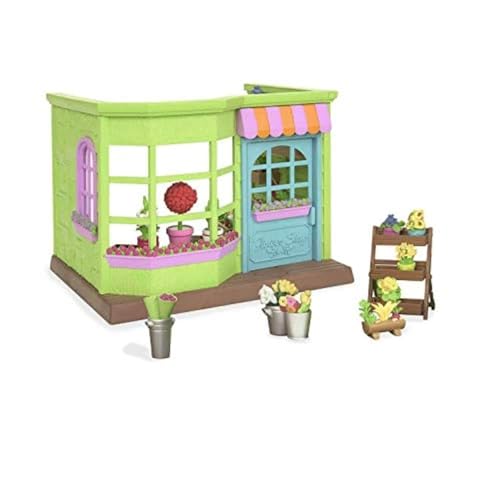 Li’l Woodzeez 26-teiliges Set Blumenladen mit Zubehör – Blumensträuße, Blumentöpfe, Gartengeräte und mehr – Spielzeug für Kinder ab 3 Jahren von Li'l Woodzeez