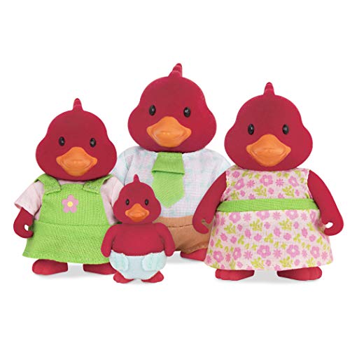 Li’l Woodzeez Figuren Kardinal Tierfamilie Tailfeather – 4 weiche Tierfiguren mit Bilderbuch auf Englisch – Tiere im Set, Spielzeug für Kinder ab 3 Jahren Li’l Woodzeez Figuren Kardinal Tierfamilie Tailfeather – 4 weiche Tierfiguren mit Bilderbuch auf Englisch – Tiere im Set, Spielzeug für Kinder ab 3 Jahren von Li'l Woodzeez