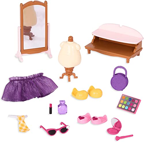 Li'l Woodzeez - 43268 - Honeysuckle Kleiderladen - Spielzeug Zubehör Set, Puppenhaus - für Kinder ab 3 Jahre von Li'l Woodzeez