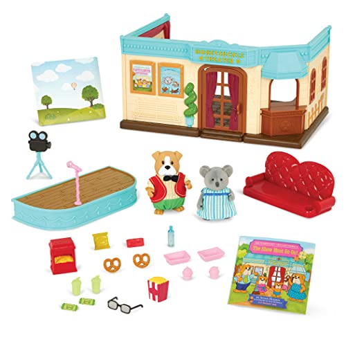 Li’l Woodzeez WZ6816SZ Animal Honeysuckle Theater Playset, Multi von Li'l Woodzeez