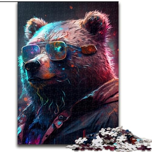 1000-teiliges Puzzle „Braunbär“ aus Holz, interaktives Familienspiel, geeignet für Kinder ab 14 Jahren, 50x75cm, Denksportaufgabe, Spiel für Erwachsene, interaktive Familienaktivität 1000-teiliges Puzzle „Braunbär“ aus Holz, interaktives Familienspiel, geeignet für Kinder ab 14 Jahren, 50x75cm, Denksportaufgabe, Spiel für Erwachsene, interaktive Familienaktivität von LiJianXXE