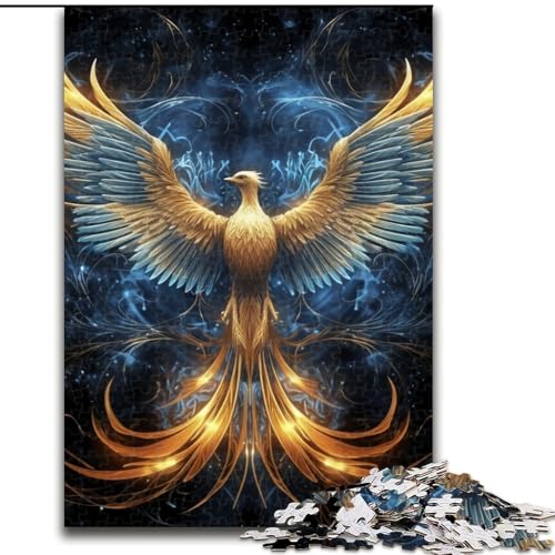 1000-teiliges Puzzle „Galaxie Phoenix“ aus Pappe, Geburtstage, Weihnachten, Halloween, Thanksgiving, Ostern, 1000 Stück(26x38cm) von LiJianXXE