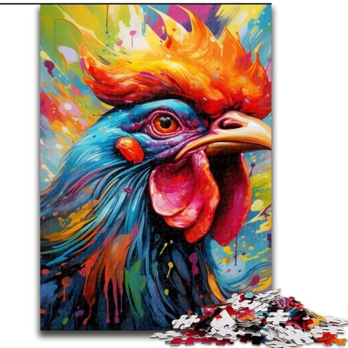 1000-teiliges Puzzle „Hahn“ aus Holz, interaktives Familienspiel, geeignet für Kinder ab 14 Jahren, 50x75cm, Weihnachten oder Geburtstage 1000-teiliges Puzzle „Hahn“ aus Holz, interaktives Familienspiel, geeignet für Kinder ab 14 Jahren, 50x75cm, Weihnachten oder Geburtstage von LiJianXXE