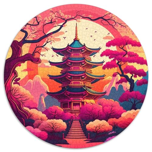1000-teiliges Puzzle „Japanischer Turm“, Kartonpuzzle, Heimdekoration, Denksportspiel für Teenager und Familieninteraktion, 67,5 x 67,5 cm 1000-teiliges Puzzle „Japanischer Turm“, Kartonpuzzle, Heimdekoration, Denksportspiel für Teenager und Familieninteraktion, 67,5 x 67,5 cm von LiJianXXE