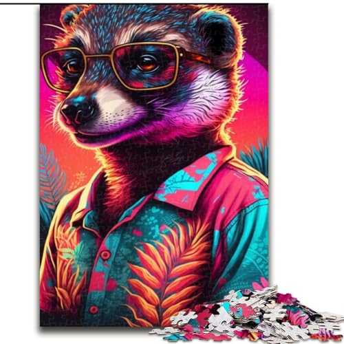 1000-teiliges Puzzle „Neontiere“ aus Holz, interaktives Familienspiel, geeignet für Kinder ab 14 Jahren, 50x75cm, Denksportaufgabe, Spiel für Erwachsene, interaktive Familienaktivität 1000-teiliges Puzzle „Neontiere“ aus Holz, interaktives Familienspiel, geeignet für Kinder ab 14 Jahren, 50x75cm, Denksportaufgabe, Spiel für Erwachsene, interaktive Familienaktivität von LiJianXXE