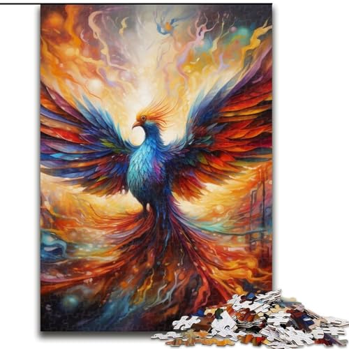 1000-teiliges Puzzle „Phönix“ aus Holz, interaktives Familienspiel, geeignet für Kinder ab 14 Jahren, 50x75cm, Weihnachten oder Geburtstage 1000-teiliges Puzzle „Phönix“ aus Holz, interaktives Familienspiel, geeignet für Kinder ab 14 Jahren, 50x75cm, Weihnachten oder Geburtstage von LiJianXXE