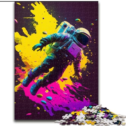 1000-teiliges Puzzle Astronaut aus Holz, interaktives Familienspiel, geeignet für Kinder ab 14 Jahren, 50x75cm, Denksportaufgabe, Spiel für Erwachsene, interaktive Familienaktivität 1000-teiliges Puzzle Astronaut aus Holz, interaktives Familienspiel, geeignet für Kinder ab 14 Jahren, 50x75cm, Denksportaufgabe, Spiel für Erwachsene, interaktive Familienaktivität von LiJianXXE