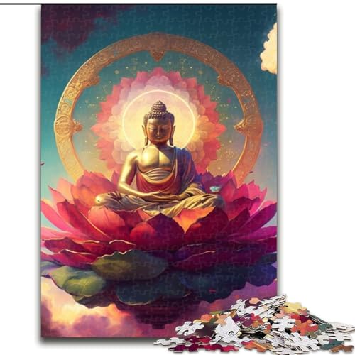 1000-teiliges Puzzle Buddha aus Holz, interaktives Familienspiel, geeignet für Kinder ab 14 Jahren, 50x75cm, Weihnachten oder Geburtstage 1000-teiliges Puzzle Buddha aus Holz, interaktives Familienspiel, geeignet für Kinder ab 14 Jahren, 50x75cm, Weihnachten oder Geburtstage von LiJianXXE