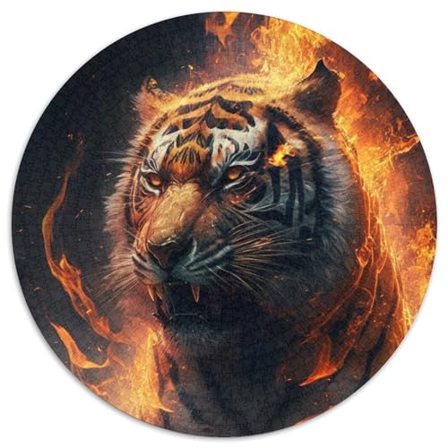 1000-teiliges Puzzle Fantasy Tiger, Kartonpuzzle, Heimdekoration, Denksportspiel für Teenager und Familieninteraktion, 67,5 x 67,5 cm 1000-teiliges Puzzle Fantasy Tiger, Kartonpuzzle, Heimdekoration, Denksportspiel für Teenager und Familieninteraktion, 67,5 x 67,5 cm von LiJianXXE