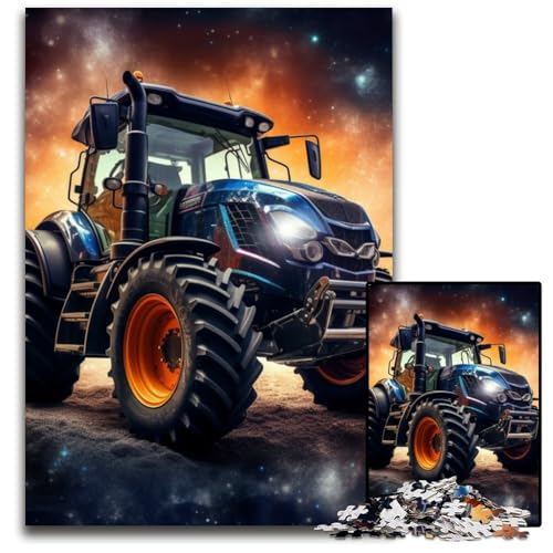1000-teiliges Puzzle-Geschenk, bunter Traktor, Kartonpuzzle für Erwachsene, pädagogisches Denkspiel, künstlerische Heim- und Bürodekoration, ab 14 Jahren, 26x38cm/10,23x14,96 Zoll 1000-teiliges Puzzle-Geschenk, bunter Traktor, Kartonpuzzle für Erwachsene, pädagogisches Denkspiel, künstlerische Heim- und Bürodekoration, ab 14 Jahren, 26x38cm/10,23x14,96 Zoll von LiJianXXE