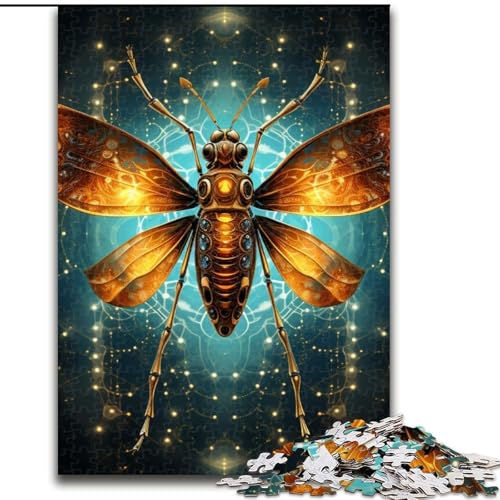 1000-teiliges Puzzle Sternenhimmel-Insekten aus Holz, interaktives Familienspiel, geeignet für Kinder ab 14 Jahren, 50x75cm, Denksportaufgabe, Spiel für Erwachsene, interaktive Familienaktivität 1000-teiliges Puzzle Sternenhimmel-Insekten aus Holz, interaktives Familienspiel, geeignet für Kinder ab 14 Jahren, 50x75cm, Denksportaufgabe, Spiel für Erwachsene, interaktive Familienaktivität von LiJianXXE