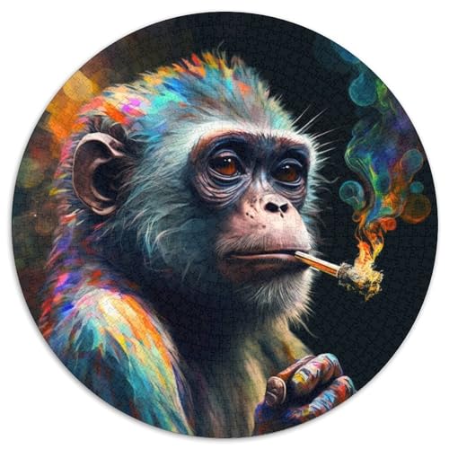 1000-teiliges Puzzle für Erwachsene, Affenpuzzle für Erwachsene, Denkspiel für Teenager, 67,5 x 67,5 cm 1000-teiliges Puzzle für Erwachsene, Affenpuzzle für Erwachsene, Denkspiel für Teenager, 67,5 x 67,5 cm von LiJianXXE
