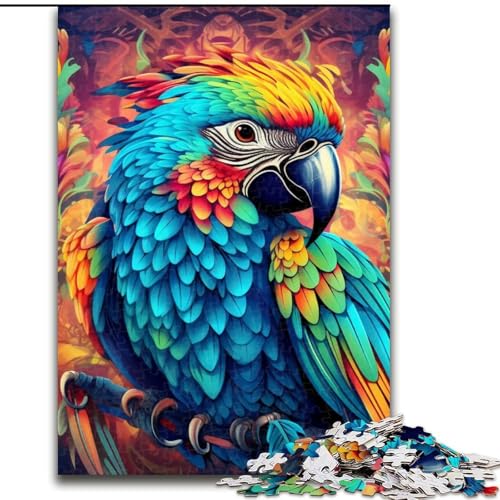 1000-teiliges Puzzle für Erwachsene, Art Papagei aus Holz, Kinder ab 14 Jahren, 50x75cm, Denkspiel für Teenager, Spieleabend mit der Familie 1000-teiliges Puzzle für Erwachsene, Art Papagei aus Holz, Kinder ab 14 Jahren, 50x75cm, Denkspiel für Teenager, Spieleabend mit der Familie von LiJianXXE