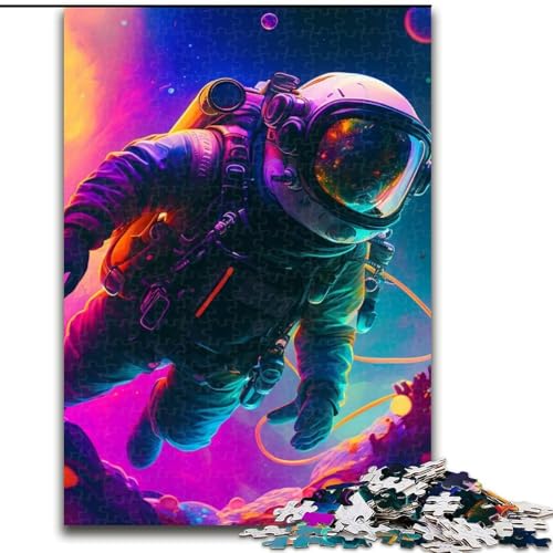 1000-teiliges Puzzle für Erwachsene, Astronaut, aus Holz, Kinder ab 14 Jahren, 50x75cm, anspruchsvolles Denkspiel – entspannendes Spielzeug für Teenager 1000-teiliges Puzzle für Erwachsene, Astronaut, aus Holz, Kinder ab 14 Jahren, 50x75cm, anspruchsvolles Denkspiel – entspannendes Spielzeug für Teenager von LiJianXXE