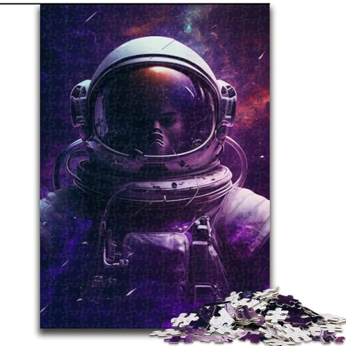 1000-teiliges Puzzle für Erwachsene, Astronaut, aus Holz, anspruchsvolles Denkspiel für Jugendliche, 50x75cm, für Feiertage, Geburtstage und Familienspieleabende 1000-teiliges Puzzle für Erwachsene, Astronaut, aus Holz, anspruchsvolles Denkspiel für Jugendliche, 50x75cm, für Feiertage, Geburtstage und Familienspieleabende von LiJianXXE