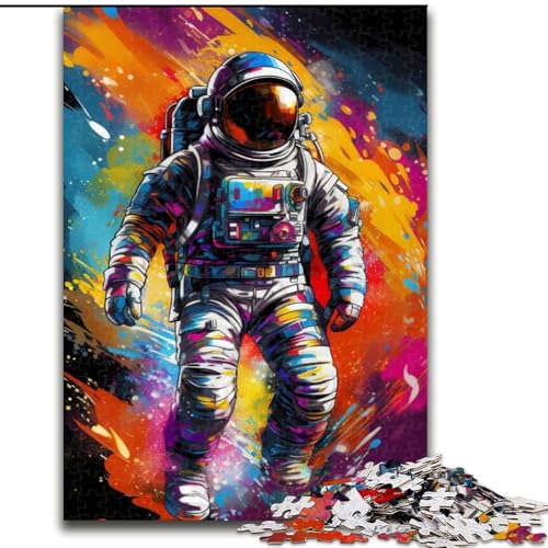 1000-teiliges Puzzle für Erwachsene, Astronaut, aus Holz, hochschwieriges Denkspiel für Teenager, 50x75cm, Geburtstagsfeier für Männer und Frauen 1000-teiliges Puzzle für Erwachsene, Astronaut, aus Holz, hochschwieriges Denkspiel für Teenager, 50x75cm, Geburtstagsfeier für Männer und Frauen von LiJianXXE