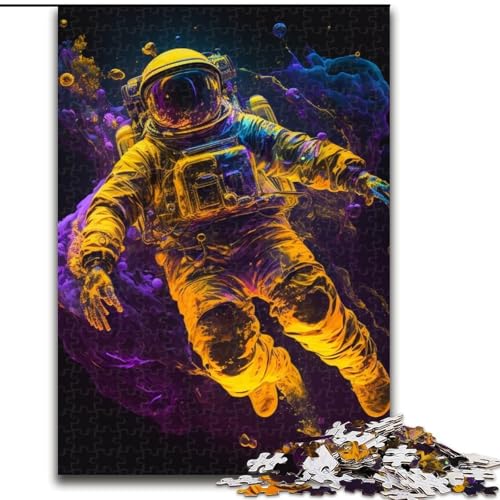 1000-teiliges Puzzle für Erwachsene, Astronaut, aus Holz, lustiges Geschenk und Beschäftigung für zu Hause, 50x75cm, Denkspiel für Teenager 1000-teiliges Puzzle für Erwachsene, Astronaut, aus Holz, lustiges Geschenk und Beschäftigung für zu Hause, 50x75cm, Denkspiel für Teenager von LiJianXXE