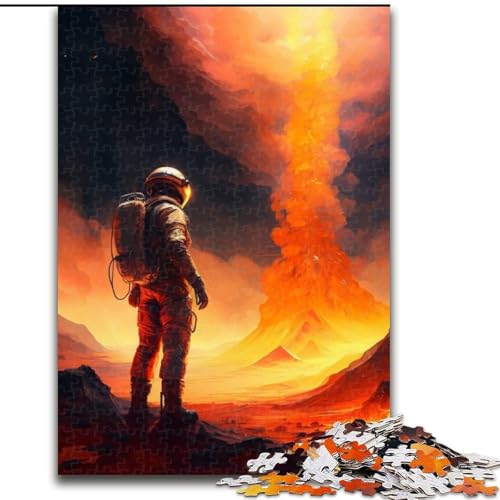 1000-teiliges Puzzle für Erwachsene, Astronaut, aus Holz, lustiges Geschenk und Beschäftigung für zu Hause, 50x75cm, Denkspiel für Teenager 1000-teiliges Puzzle für Erwachsene, Astronaut, aus Holz, lustiges Geschenk und Beschäftigung für zu Hause, 50x75cm, Denkspiel für Teenager von LiJianXXE