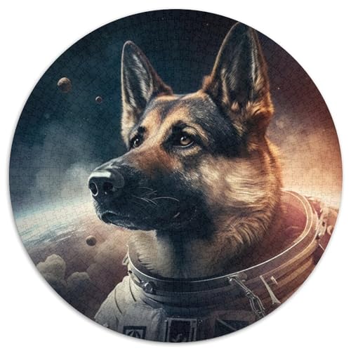 1000-teiliges Puzzle für Erwachsene, Astronaut Shepherd, 1000-teiliges rundes Puzzle für Erwachsene, Lernspielzeug für Jugendliche, Heimbüro-Dekor, 67,5 x 67,5 cm 1000-teiliges Puzzle für Erwachsene, Astronaut Shepherd, 1000-teiliges rundes Puzzle für Erwachsene, Lernspielzeug für Jugendliche, Heimbüro-Dekor, 67,5 x 67,5 cm von LiJianXXE