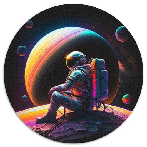 1000-teiliges Puzzle für Erwachsene, Astronauten-Puzzle für Erwachsene, Denkspiel für Teenager, 67,5 x 67,5 cm 1000-teiliges Puzzle für Erwachsene, Astronauten-Puzzle für Erwachsene, Denkspiel für Teenager, 67,5 x 67,5 cm von LiJianXXE