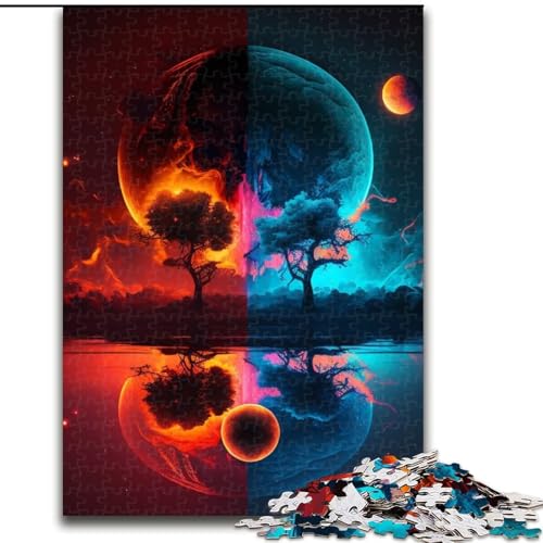 1000-teiliges Puzzle für Erwachsene, Außerirdische Planetenlandschaft, aus Holz, Kinder ab 14 Jahren, 50x75cm, anspruchsvolles Denkspiel – entspannendes Spielzeug für Teenager 1000-teiliges Puzzle für Erwachsene, Außerirdische Planetenlandschaft, aus Holz, Kinder ab 14 Jahren, 50x75cm, anspruchsvolles Denkspiel – entspannendes Spielzeug für Teenager von LiJianXXE