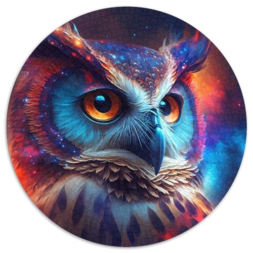 1000-teiliges Puzzle für Erwachsene, Eulen-Puzzle für Erwachsene, Denkspiel für Teenager, 67,5 x 67,5 cm 1000-teiliges Puzzle für Erwachsene, Eulen-Puzzle für Erwachsene, Denkspiel für Teenager, 67,5 x 67,5 cm von LiJianXXE